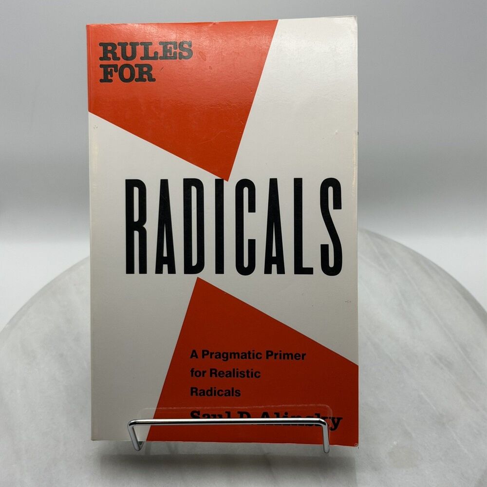 Rules for Radicals Saul Alinsky Pragmatic Primer Political Science Paperback